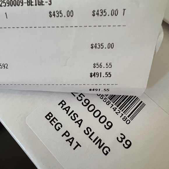 La CANADIENNE Raisa Sling Leather Sandal - like NEW with box & dustbag - Picture 11 of 12